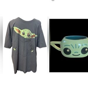 Star Wars T-Shirt plus cup. 2/$20